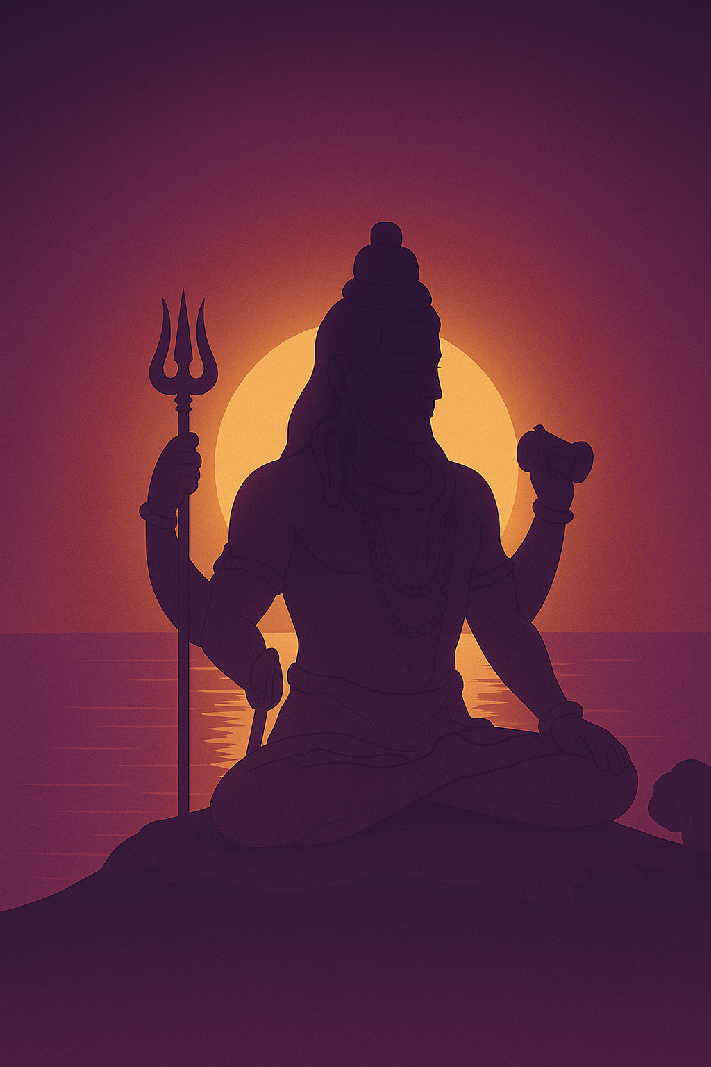 Majestic Murudeshwar Shiva Temple, a key Karnataka tourist attraction, with the Arabian Sea in the background